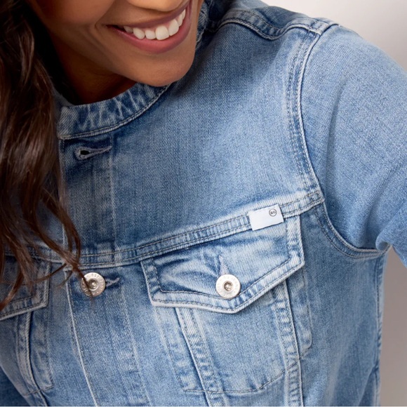 NWT AG Eleanor Denim Jacket XS - Picture 3 of 3